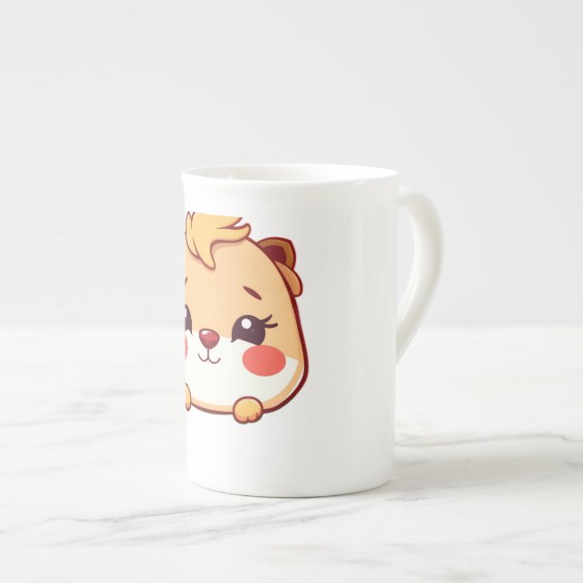 Tasse En Porcelaine Animal mignon (Devant droit)