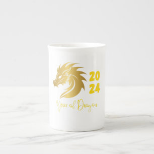 Tasse En Porcelaine Année du dragon 2024