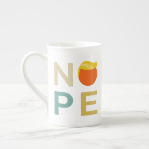 Tasse En Porcelaine Anti-Trump - Nope Edition III
