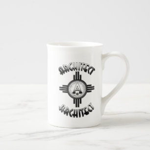 Tasse En Porcelaine Architect Retro - Architectes Merch