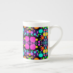 Tasse En Porcelaine art abstrait brillant