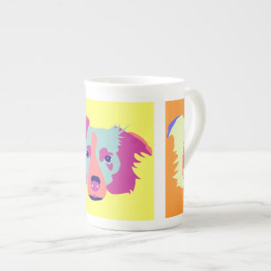 Tasse En Porcelaine Art de bruit de border collie