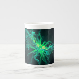 Tasse En Porcelaine Art de la cellule biologique personnalisée pour mé