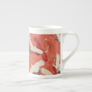 Tasse En Porcelaine Art japonais Kimono Granes Style 3
