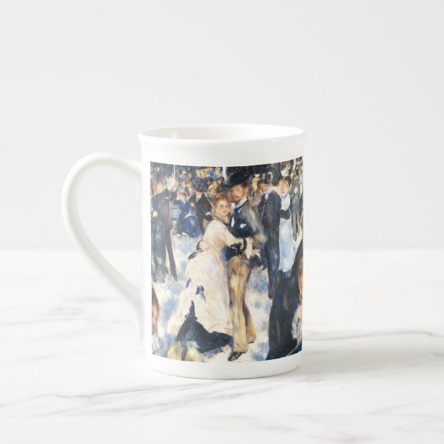 Tasse En Porcelaine Bal au Moulin de la Galette Party Renoir (Gauche)