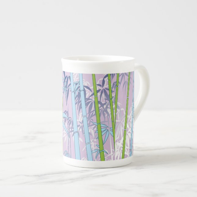 Tasse En Porcelaine Bambou (Devant droit)