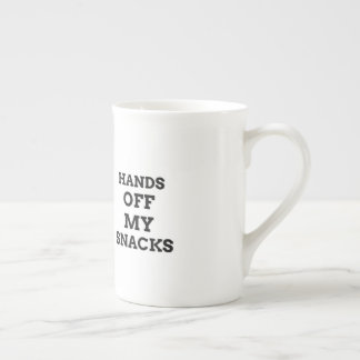 Tasse En Porcelaine Bas les pattes de mes snacks