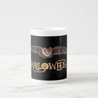 Tasse En Porcelaine Bat Pipistrellus Illustration Halloween heureux