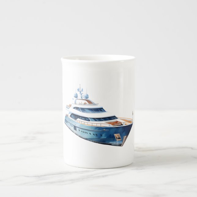 Tasse En Porcelaine Bateau (Devant)