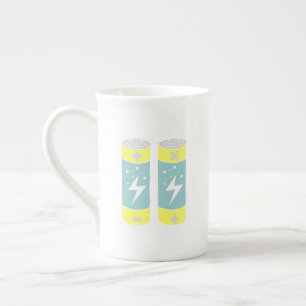 Tasse En Porcelaine Batteries