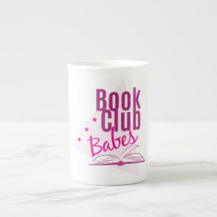 Tasse En Porcelaine Bébés de club de lecture