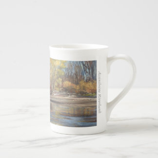 Tasse En Porcelaine Berge d'Assiniboine - tasse de porcelaine tendre