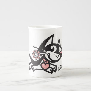 TASSE EN PORCELAINE BETTY BAD KITTY