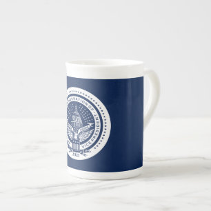 Tasse En Porcelaine Biden Harris Logo Inaugural Jour d'Inauguration 20