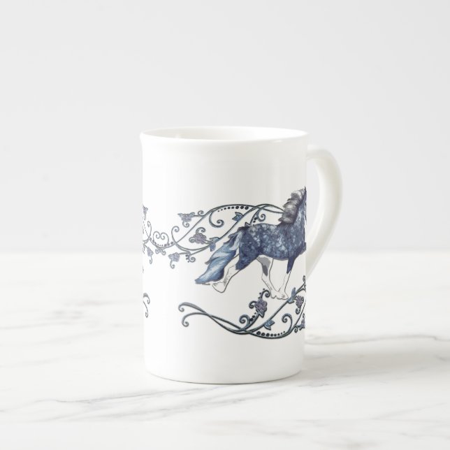 Tasse En Porcelaine Blámóða (Devant droit)
