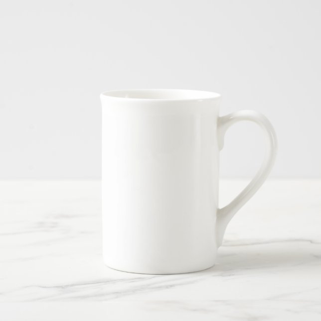 Tasse En Porcelaine Blanc (Droite)
