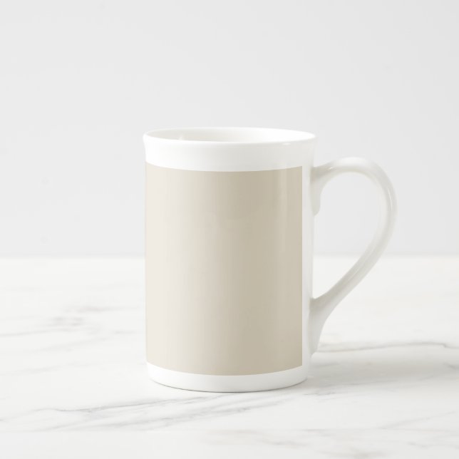 Tasse En Porcelaine Blanc Os (Droite)