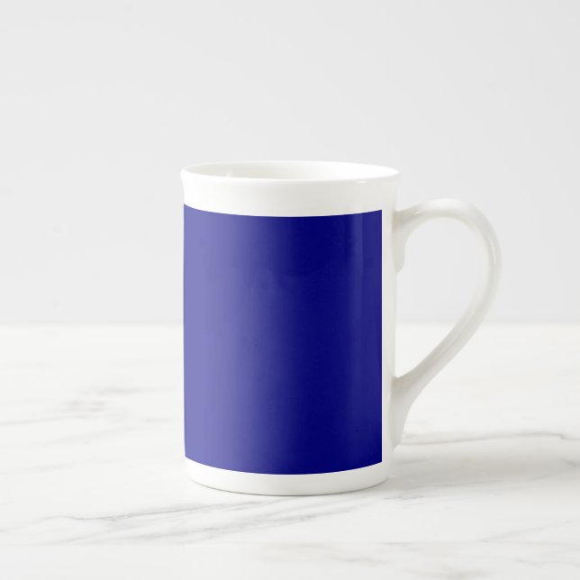 Tasse En Porcelaine Bleu marine (Droite)
