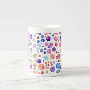Tasse En Porcelaine Blobs aquarelle