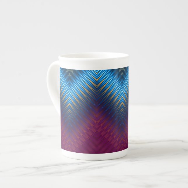 Tasse En Porcelaine Blue Ridge Gold (Devant gauche)