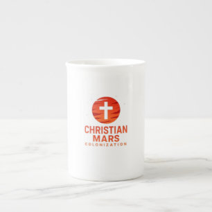 Tasse En Porcelaine Boire sur Mars — où chaque gorgée ressemble à