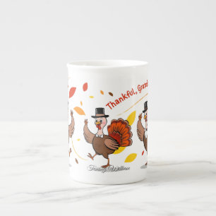 Tasse En Porcelaine Bon thanksgiving Avec Des Citations De Gratitude