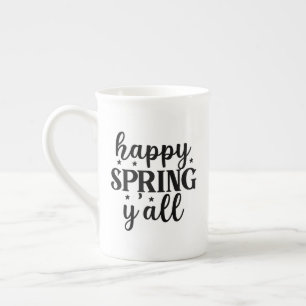 Tasse En Porcelaine Bonne printemps Y'all-67210