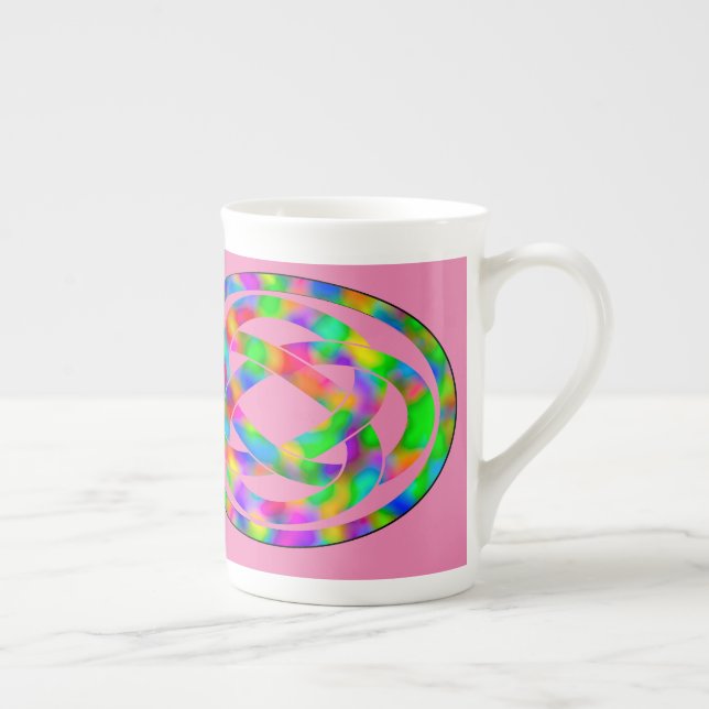 Tasse En Porcelaine Bouchon de spécialité (Droite)