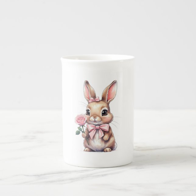 Tasse En Porcelaine Bouchon de spécialité (Devant)