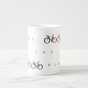 Tasse En Porcelaine Boug de café à bicyclette