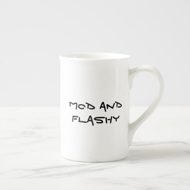 Tasse En Porcelaine Boug de spécialités mod et flashy (Droite)