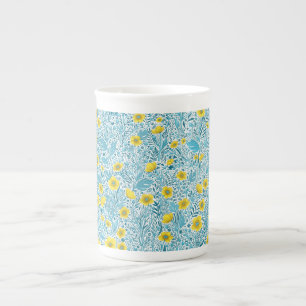 Tasse En Porcelaine Boutons jaunes, bleus et blancs