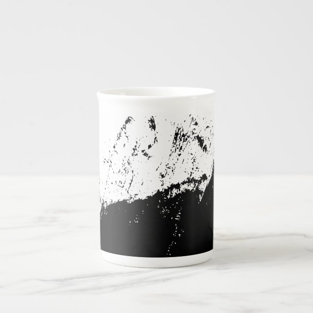 Tasse En Porcelaine Brosse 10 (Devant)