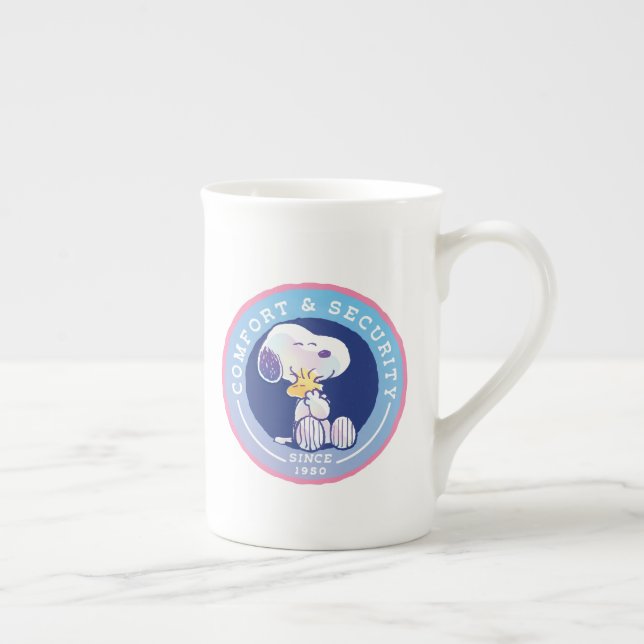 Tasse En Porcelaine cacahuètes | Insigne de confort et de sécurité ble (Droite)