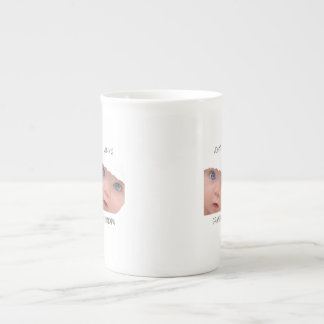 Tasse En Porcelaine Cadeau de papa pour la fête de grand-père, visage