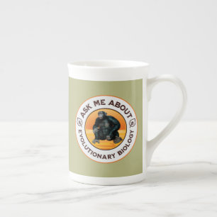Tasse En Porcelaine Cadeau d'humour sur l'évolution pour un professeur