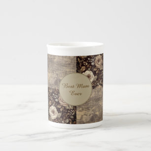 Tasse En Porcelaine Cadeau pour maman, Vintage, Meilleure maman, Belle