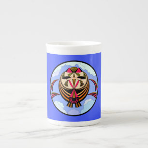 Tasse En Porcelaine Café/Boule de Thé Vieux Wise