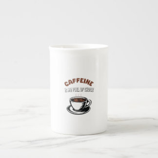 Tasse En Porcelaine Caffein est mon carburant de choix