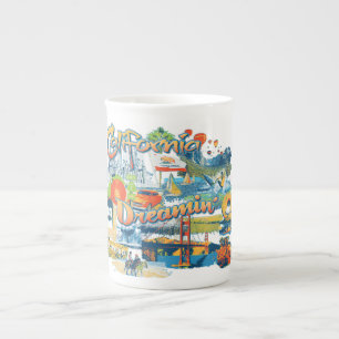 Tasse En Porcelaine California Dreaming
