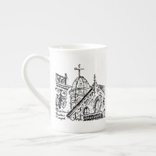 Tasse En Porcelaine Campground Motif par Babbie - Martha's Vineyard