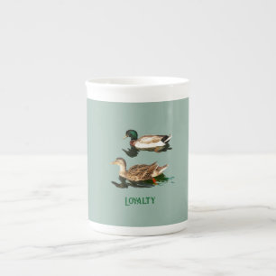 Tasse En Porcelaine Canards colverts