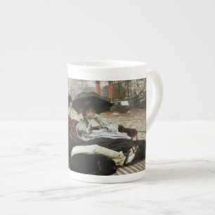 Tasse En Porcelaine Canotage sur le port