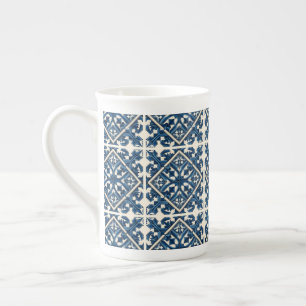 Tasse En Porcelaine Carrelage méditerranéen, Portugais, Azulejo, Majol