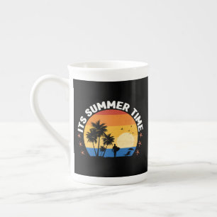Tasse En Porcelaine C'est l'été-65786