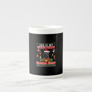 Tasse En Porcelaine C'est mon pyjama de Noël décoration de chien de te