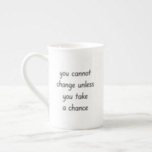 Tasse En Porcelaine Changer de bouchon de spécialité