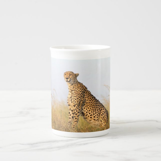 Tasse En Porcelaine Cheetah (Devant)