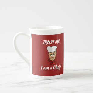 Tasse En Porcelaine Chef