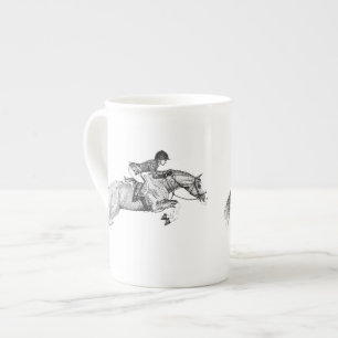 Tasse En Porcelaine Cheval de levage